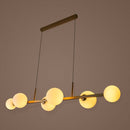 Pendente Orbit Dourado 6 Globos Esferas Quality PDH1527DO St2081-Quality-Starlumen