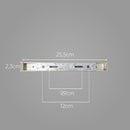 Pendente Orbit Dourado e Champagne 3 Globos Vidro PDH1557CHDO Studioluce ST2661-Studioluce-Starlumen