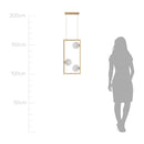 Pendente Orbit Dourado e Transparente 3 Globos Vidro PDH1557TRDO Studioluce ST2661-Studioluce-Starlumen