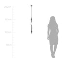 Pendente Orbit Preto 4 Globos Esferas PDH1530BRPT Studioluce ST2663-Studioluce-Starlumen