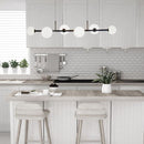 Pendente Orbit Preto 6 Globos Esferas Quality PDH1527PT St2081-Quality-Starlumen