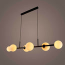 Pendente Orbit Preto 6 Globos Esferas Quality PDH1527PT St2081-Quality-Starlumen