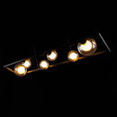 Pendente Orbit Preto 6 Globos Quality Pdh1526TRPT St2193-Quality-Starlumen