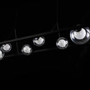 Pendente Orbit Preto 6 Globos Quality Pdh1526TRPT St2193-Quality-Starlumen