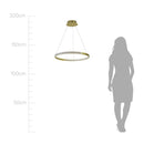 Pendente Othon Ouro Anel 60cm LED ZR146-GD Starlux ST2638-Starlux-Starlumen