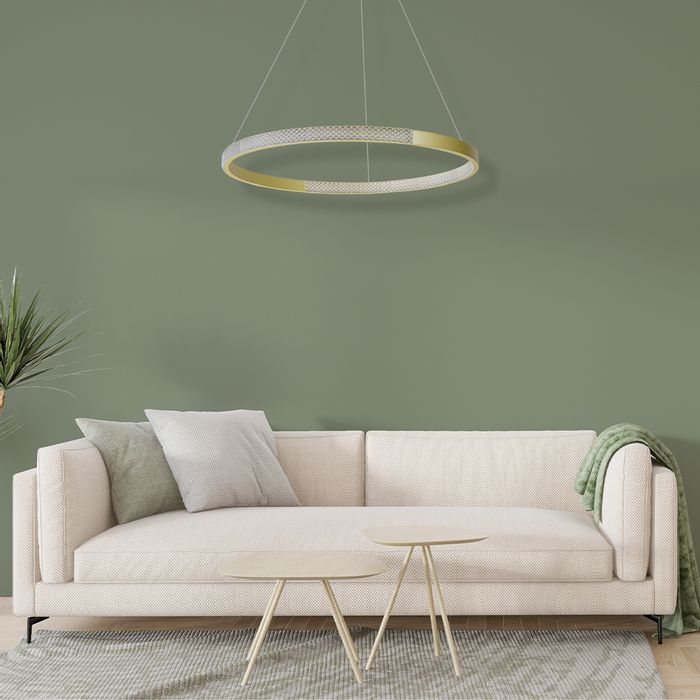 Pendente Othon Ouro Anel 80cm LED ZR147-GD Starlux ST2639-Starlux-Starlumen