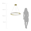 Pendente Othon Ouro Anel 80cm LED ZR147-GD Starlux ST2639-Starlux-Starlumen