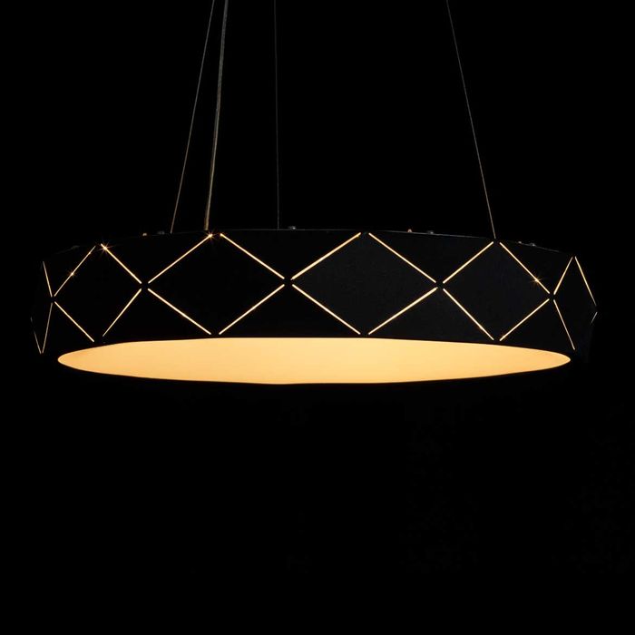 Pendente Otto 50cm 30w Branco Quente Zr091-RP-BK Starlux ST2371-Starlux-Starlumen