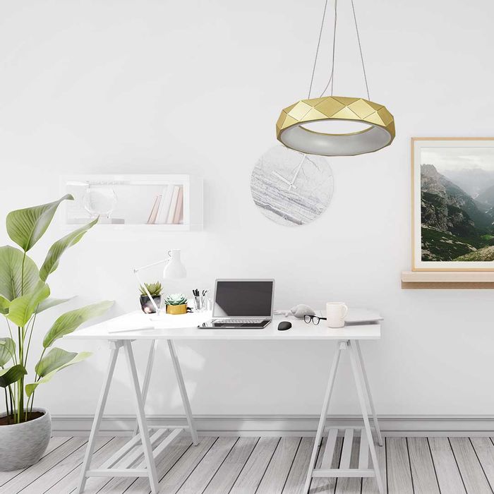Pendente Otto 50cm 30w Branco Quente Zr091-RP-OU Starlux ST2371-Starlux-Starlumen