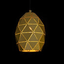 Pendente Otto Ouro Fosco 15cm Colmeia para E27 ZR109 Starlux ST2627-Starlux-Starlumen