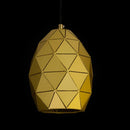 Pendente Otto Ouro Fosco 15cm Colmeia para E27 ZR109 Starlux ST2627-Starlux-Starlumen