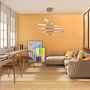 Pendente Palito Pale Gold 90cm LED 72W Bella CD014 ST2135-Bella Iluminação-Starlumen