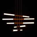 Pendente Palito Pale Gold 90cm LED 72W Bella CD014 ST2135-Bella Iluminação-Starlumen