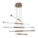 Pendente Palito Pale Gold 90cm LED 72W Bella CD014 ST2135-Bella Iluminação-Starlumen