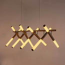 Pendente Palito Pale Gold LED Bella CD015 ST2183-Bella Iluminação-Starlumen