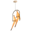 Pendente Perch 2 Birds Pássaros Origami Cromado LED 12W 12264-2L-R ST1786-Starlux-Starlumen