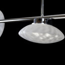 Pendente Petra Cromo e Fosco ZR106 L120xh17cm LED 12W 2700k Starlux ST2584-Starlux-Starlumen