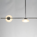 Pendente Petra Cromo e Fosco ZR106 L120xh17cm LED 12W 2700k Starlux ST2584-Starlux-Starlumen