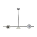 Pendente Petra Cromo e Fosco ZR106 L120xh17cm LED 12W 2700k Starlux ST2584-Starlux-Starlumen