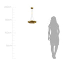 Pendente Petra Starlux 3 Cúpulas de Vidro LED 2700k ZR104-AGD ST2582-Starlux-Starlumen