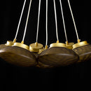 Pendente Petra Starlux ZR105-AGD LED 2700k 7 Cúpulas ST2583-Starlux-Starlumen