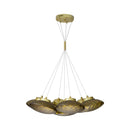 Pendente Petra Starlux ZR105-AGD LED 2700k 7 Cúpulas ST2583-Starlux-Starlumen