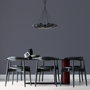 Pendente Petra Starlux ZR105-SKY LED 2700k 7 Cúpulas ST2583-Starlux-Starlumen