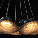 Pendente Petra Starlux ZR105-SKY LED 2700k 7 Cúpulas ST2583-Starlux-Starlumen