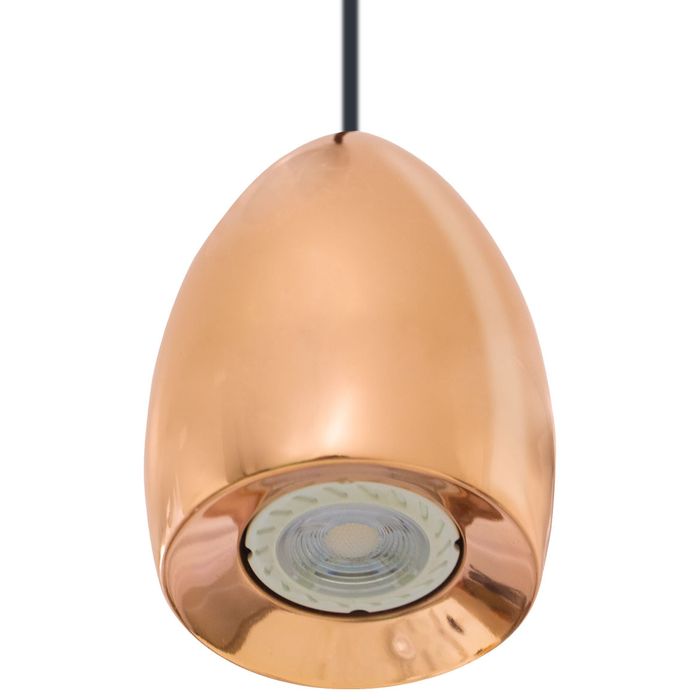 Pendente Pin Bella Gota Metalizado Rose Gold (Cobre) FH006A St1316
