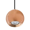 Pendente Pin Bella Iluminação Luminária Bola Metalizada P/ MR16 FH015A ST1322-Bella Iluminação-Starlumen