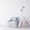 Pendente Poppy Cromado Globo 12cm para 1x G9 ZR138-CH Starlux ST2604-Starlux-Starlumen