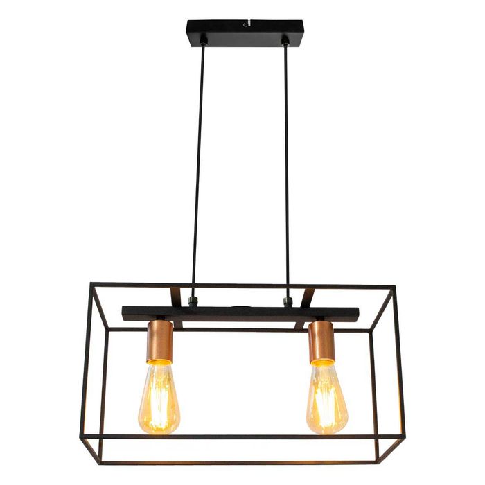 Pendente Quadra Preto Bivolt Quality Qpd1359 St1548-Quality-Starlumen