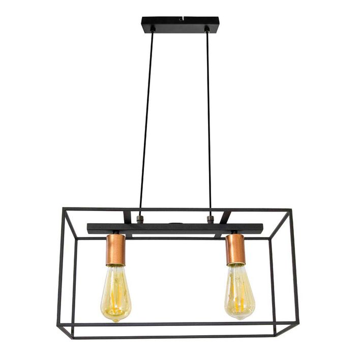 Pendente Quadra Preto Bivolt Quality Qpd1359 St1548-Quality-Starlumen