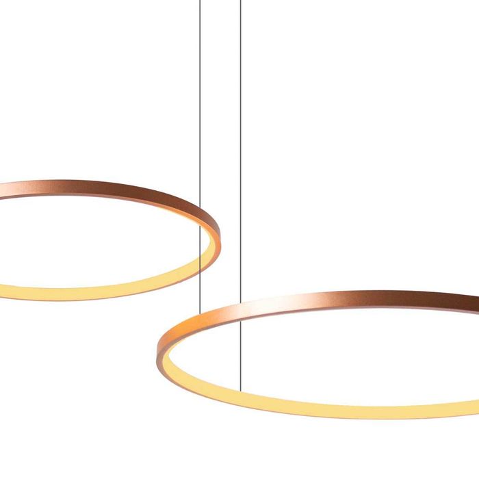 Pendente Quebec Cobre LED Integrado 45w Quality QPD1435CO ST1927-Quality-Starlumen