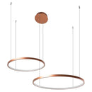 Pendente Quebec Cobre LED Integrado 45w Quality QPD1435CO ST1927-Quality-Starlumen