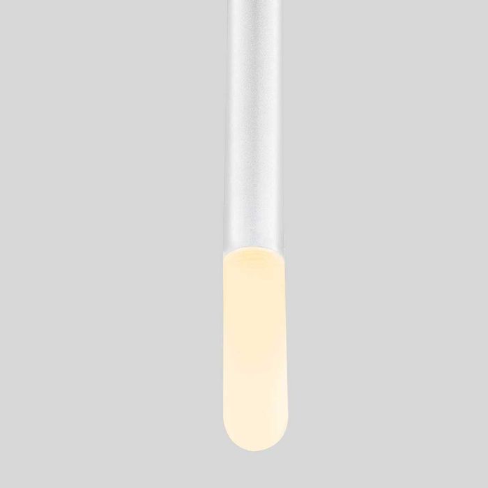 Pendente Slim Branco Soquete 1xg9 Metal Cúpula Vidro SW-11018 St1741