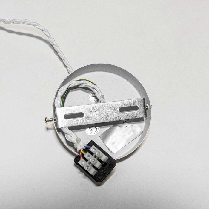 Pendente Slim Branco Soquete 1xg9 Metal Cúpula Vidro SW-11018 St1741