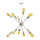 Pendente Sputnik Atom para 12 lâmpadas E27 Cromado PD-4965/12-CB ST598-Starlumen-