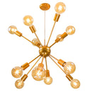 Pendente Sputnik Atom para 12 lâmpadas e27 Cobre fosco PD-4965/12-CF St598-Starlumen-