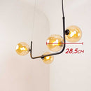 Pendente Stato 4 Globos de Vidro P/ Lâmpada G9 PD1326PT St1934-Quality-Starlumen