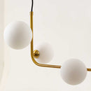 Pendente Stato em Metal e 8 globos de Vidro p/ G9 PD1327BZ-BR ST1898-Quality-Starlumen