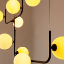 Pendente Stato em Metal e 8 globos de Vidro p/ G9 PD1327PTBR ST1898-Quality-Starlumen