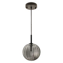 Pendente Tati Globo Vidro Smoky ZR061-S-SKY Starlux St1953-Starlux-Starlumen