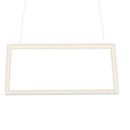 Pendente Tec Branco 30x60cm LED 32W 3000k GD016W Bella ST2465-Bella Iluminação-Starlumen