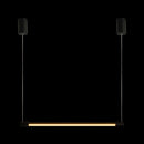 Pendente Tec LED 12W 3000k Preto 60cm GD012SB Bella ST2446-Bella Iluminação-Starlumen