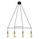 Pendente Trace Preto Bivolt Quality Qpd1353 St1549-Quality-Starlumen