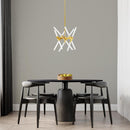 Pendente Tube Hastes Dourado P/ 12x G9 OR1190 Orluce ST2685-Starlumen-