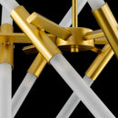 Pendente Tube Hastes Dourado P/ 12x G9 OR1190 Orluce ST2685-Starlumen-