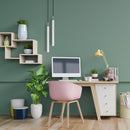 Pendente Tubo Cilindro Branco em Alumínio para LED MR11 ST642-Starlumen-