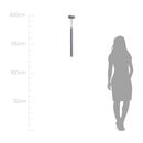 Pendente Tubo Cilindro Cinza em Alumínio para LED MR11 ST642-Starlumen-